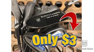 I WENT TO EVERY GOODWILL UNTIL I FOUND A SCOTTY CAMERON PUTTER