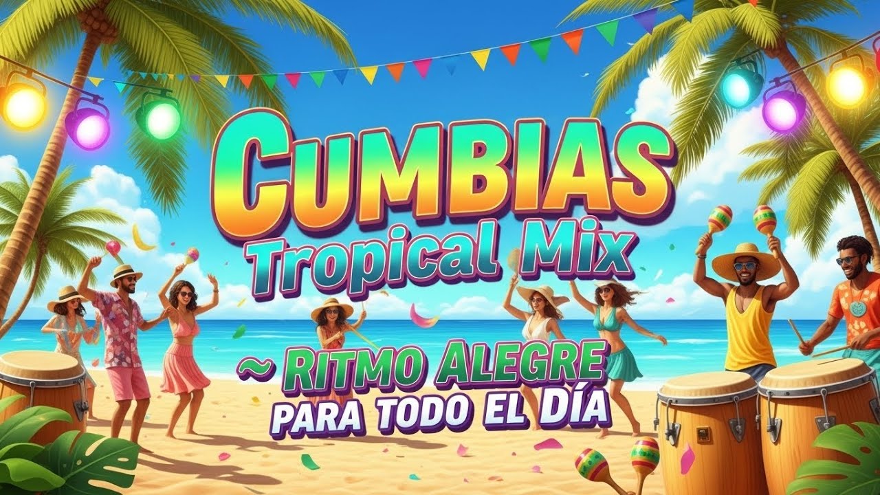 Cumbias Tropical Mix 🎶 Ritmo Alegre para Todo el Día