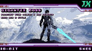 [16-Bit;SNES]Gigantix Boss - Phantasy Star Online 2 New Genesis【MMX Style】(Commission)