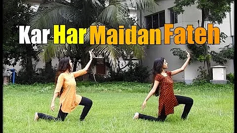 Kar Har Maidan Fateh | Sanju | Dance cover by Adrija and Smitaroopa