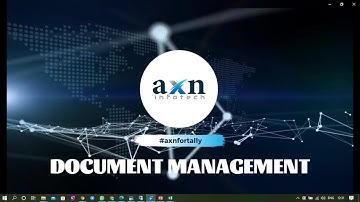 Document Management in Tally | Tally Prime TDL | Tally Customization | Tamil (AXN Infotech)