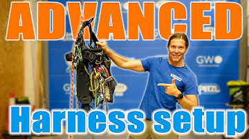 ADVANCED Rope Access Harness Setup - My Daily Setup