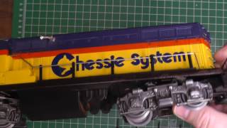 3D Printed Replacement Handrail for Lionel MPC GP-20 #8463
