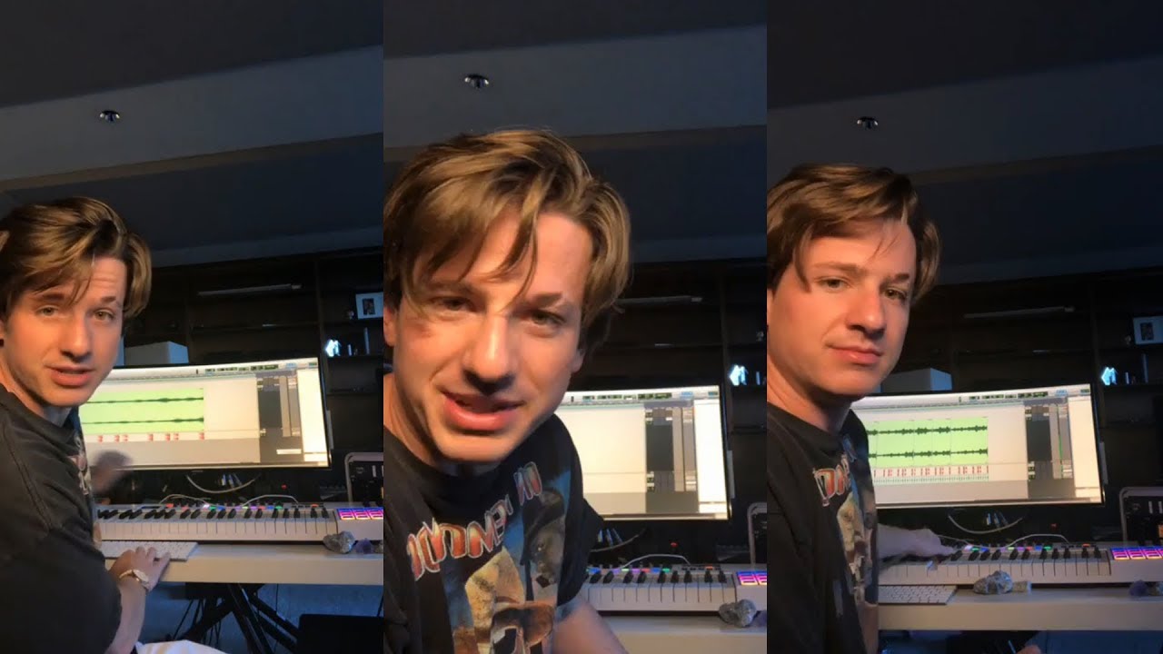Charlie Puth | Instagram Live Stream | 26 March 2018 [ How He Makes His Music ]