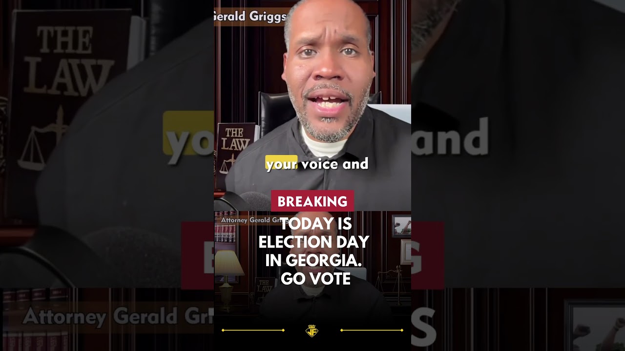 Election Day is today in Georgia.