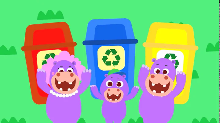 The Recycle Song for Kids | Kiddopia