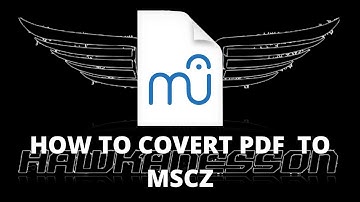 2021 | How to convert PDF files to Musescore files