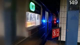 NIS R62A (6) train bypasses 149th St-GC