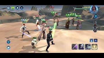 JML and the Jedi Allstars counter Gungans - SWGOH GAC 5v5 October 2024