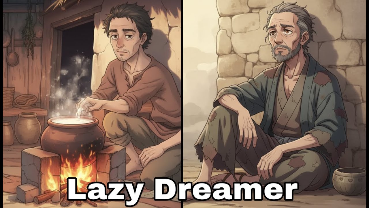 Dreaming Without Working | A Story That Teaches the Power Of Hard Work