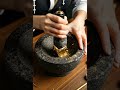 【4K】【ASMR】Crushing a Solid Golden Cube — Metallic Collapse & Deep Grinding Sounds