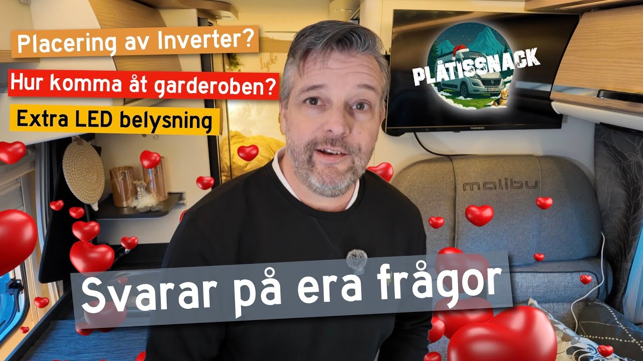 Plåtissnack -  Inverter, mysbelysning & hur bra blev garderoben efter madrass-uppgraderingen