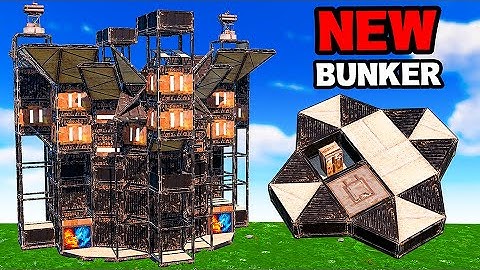 (NEW) Unraidable BUNKER 2x2 / Rust Base Design 2025