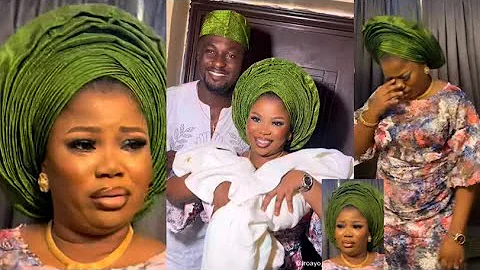 Actress Seyi Edun Sheds Tears Of Joy As She Finally Unveil Her Twins At Their Naming Ceremony,..