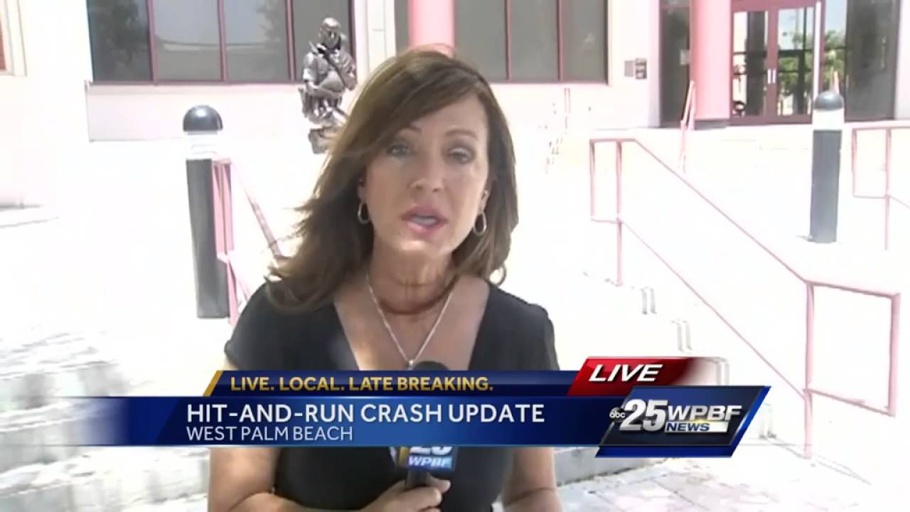 Hit-and-run crash update in West Palm Beach - YouTube