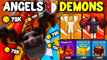 NEW Angels VS Demons Event In Climb & Jump Tower (Roblox)!