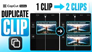 How to Duplicate a Video Clip in CapCut