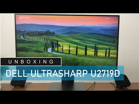 [Just-Unboxing] Monitor Dell UltraSharp U2719D IPS Panel, 27 Inch