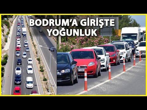 Muğla'da Arife Günü 5 Kilometrelik Araç Kuyruğu