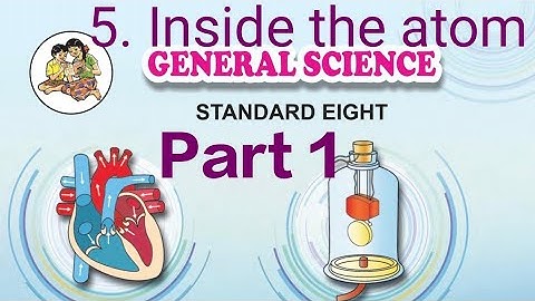 L-5 Inside the Atom | Part I | Std 8 Science