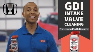 Intake Valve Cleaning Honda CRC GDI IVD® Intake Valve & Turbo Cleaner