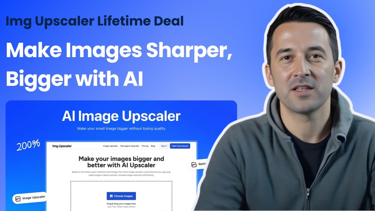 Img Upscaler Lifetime Deal 🚀 Fix Blurry Photos Fast!
