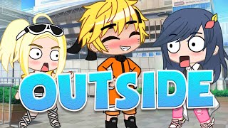 •Outside•  meme  Miraculous LadyBug MLB  Plot Twist ? Gacha Club & Gacha Life  #Shorts