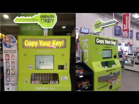 Vídeo: Walmart té una copiadora de claus?