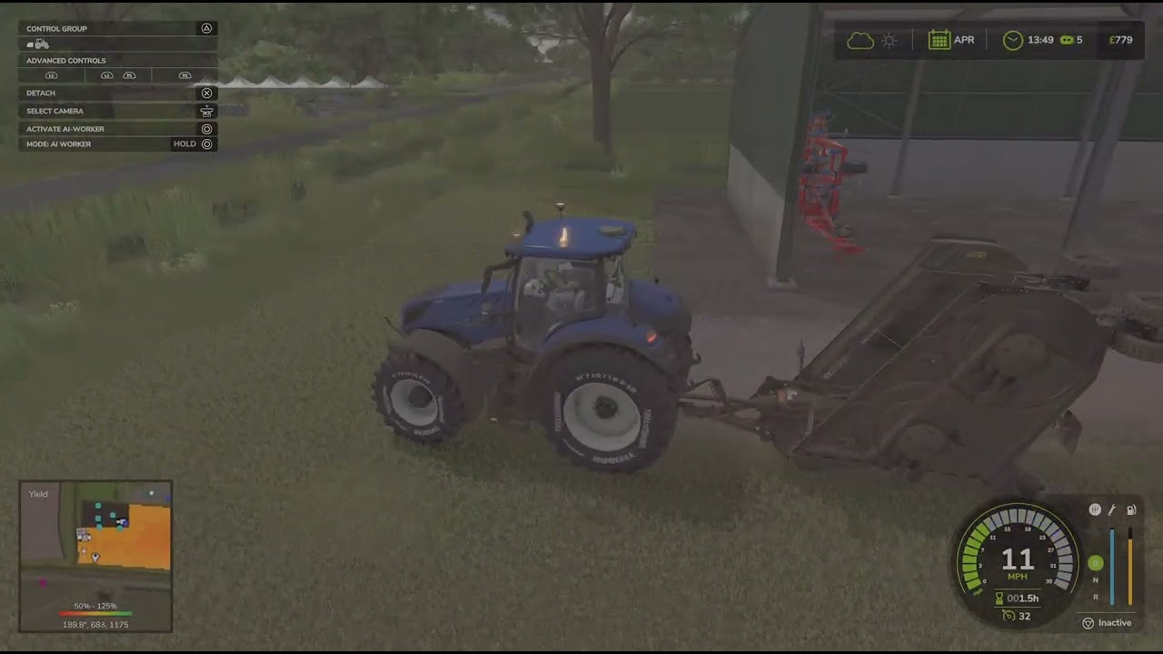 Farming Simulator 25 silaging