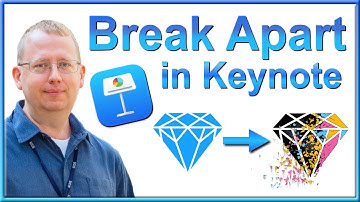 How to BREAK APART and EDIT SHAPES in Apple