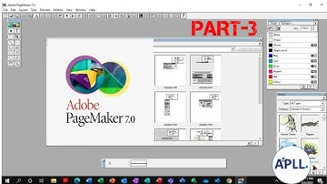 Adobe Pagemaker Tutorial For Beginners ॥ Adobe Pagemaker ॥ APLL PVT. LTD. Part.-3