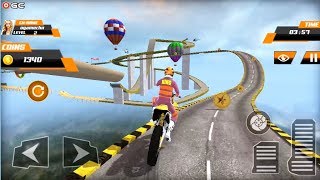 Real Stunt Bike Pro Tricks Master Racing Game 3D - Android gameplay FHD screenshot 2
