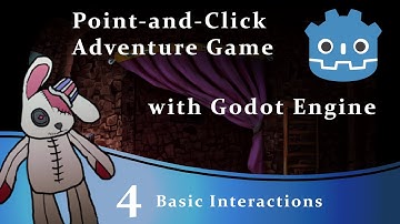 Point & Click Adventure Game with Godot Tutorial - Basic Interactions