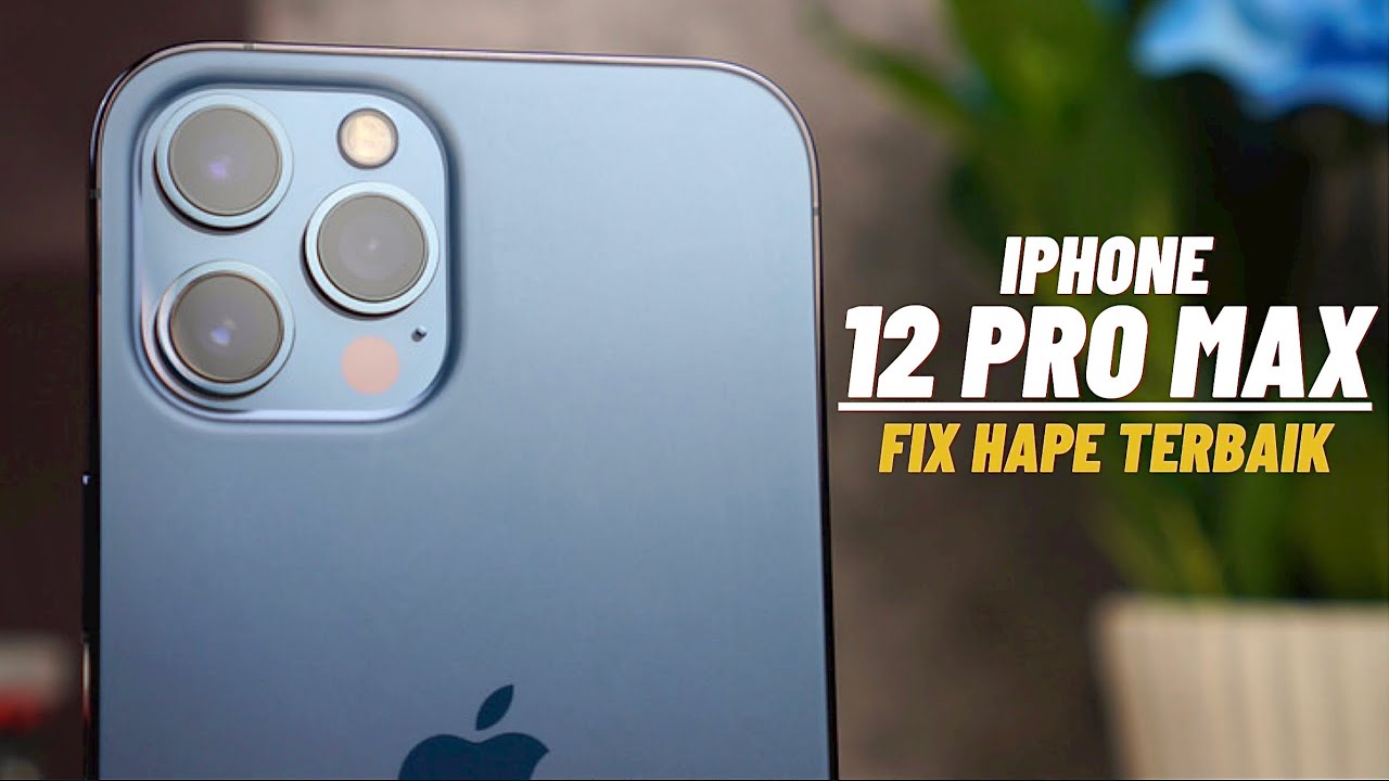 FIX HP TERBAIK SAAT INI !!!! REVIEW IPHONE 12 PRO MAX INDONESIA 1