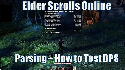 Elder Scrolls Online Parsing How to test DPS in ESO
