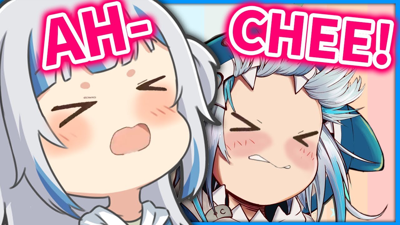 Gura's Blessed reverb SNEEZE【Gawr Gura / HololiveEN】