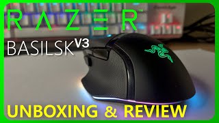 Razer BASILISK V3 Unboxing & Review | Is It Worth Buying In 2024