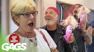 Bikers Buy Barbies Prank! screenshot 4