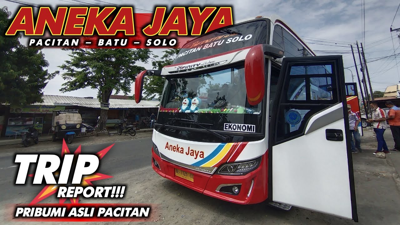 Trip Report‼️NAIK SANG LEGEND PACITAN || Aneka Jaya || PACITAN - BATURETNO - SOLO