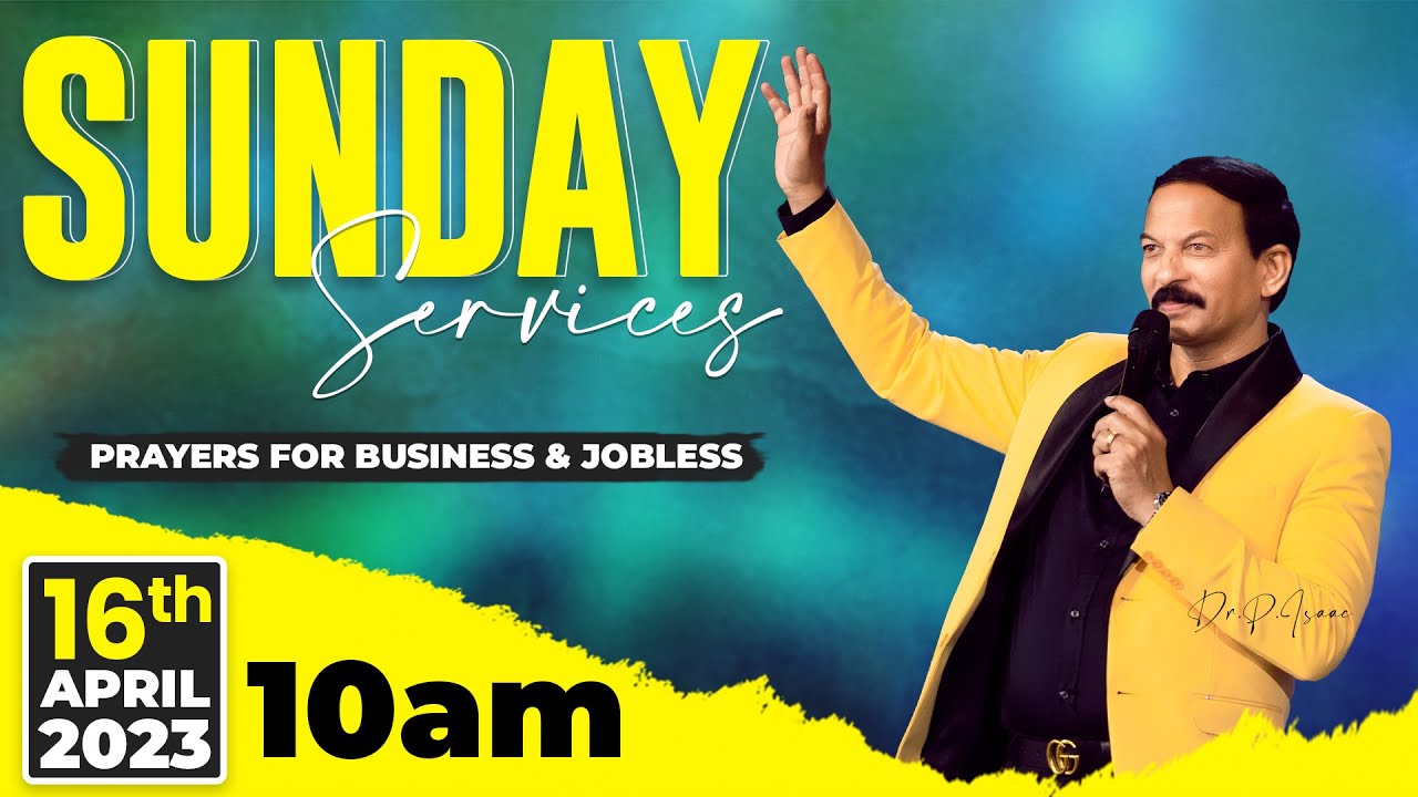 Sunday 2nd Service 16th April 2023 Dr.Isaac Plnm YouTube