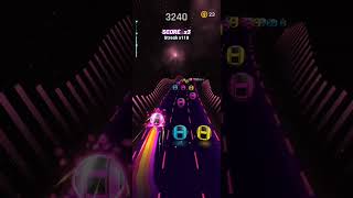 AXEL F - CRAZY FROG gameplay in DANCING ROAD screenshot 2