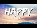 NF - HAPPY (Lyrics)