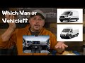 Which Van Should you Buy for a Van Life