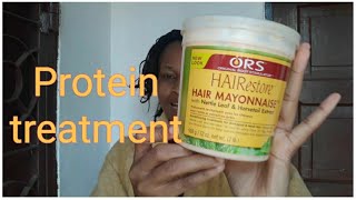 Jinsi ya kufanya protein treatment kwenye nywele. How to do protein treatment to your hair.
