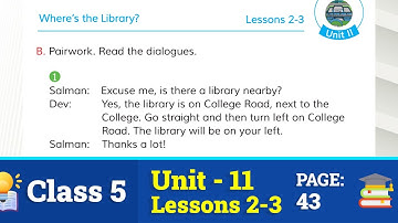 Class 5 English | Unit 11 | Lessons 2-3 | Where