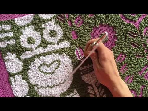 Rug Hooking Techniques Youtube