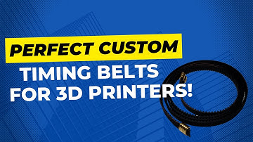 HOW TO MAKE PERFECT TIMING BELTS FOR 3D PRINTERS  - SUB PT-BR