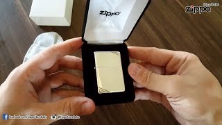 Zippo 14 Sterling Silver Vintage with Slashes