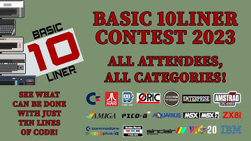 The BASIC 10Liner Contest 2023 | All categories and attendees