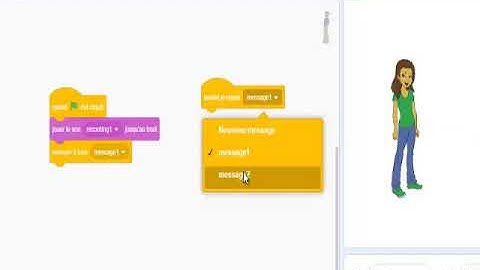 scratch créer un dialogue